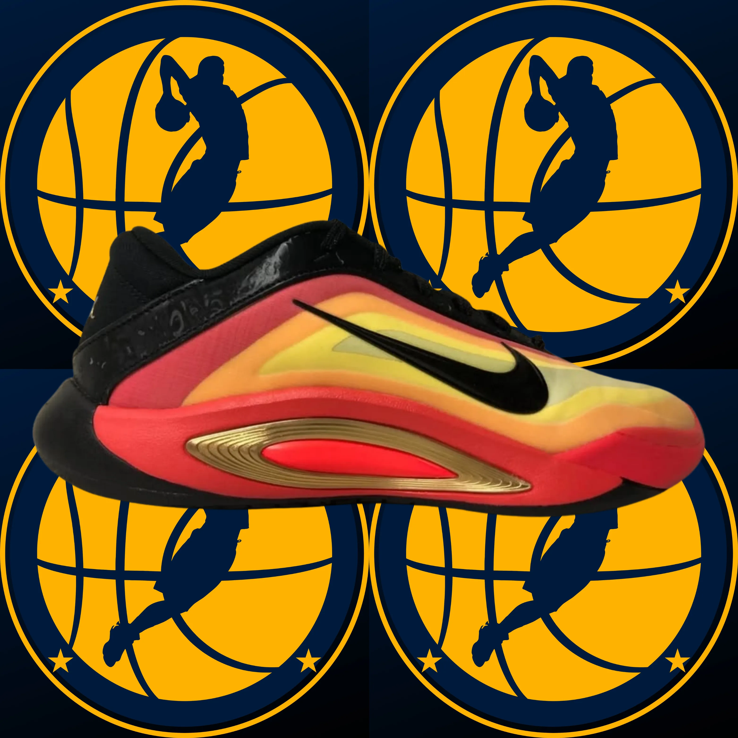 Nike A'ja Wilson A'One - Black Metallic Gold