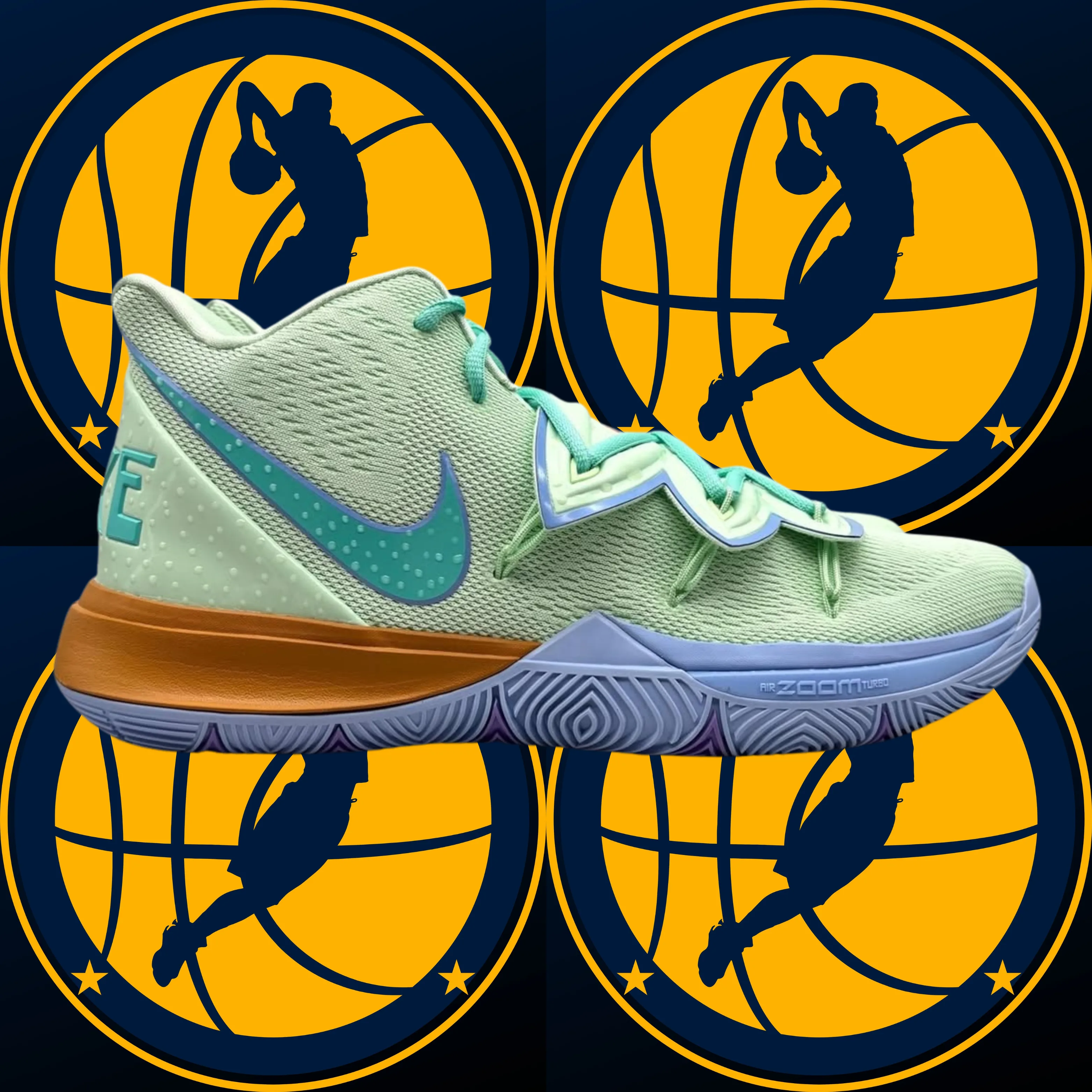 Nike Kyrie 5 SpongeBob - Lula Molusco